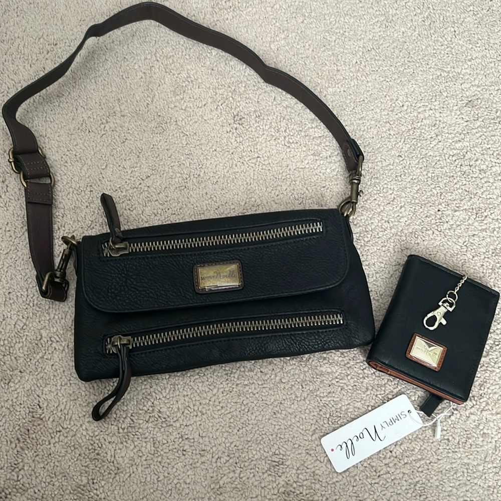 💐final sale! New! Simply Noelle purse bundle